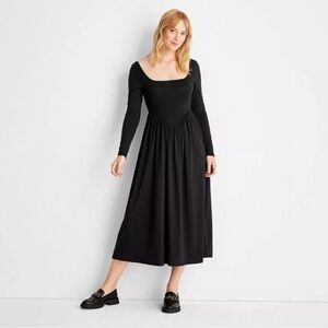 Reese Blutstein Future Collective Black Sweater Dress in XS